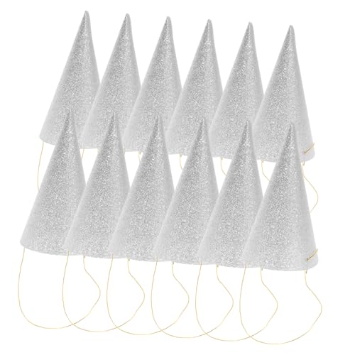 VICASKY 12 Stück Rosa Geburtstagskegelhüte Silberne Glitzerkegel Kronenhut Silberne Partyhüte Geburtstagshut Partyhüte Indoor Mini Papierkegelhut Glitzernd Zufällige Farbe VICASKY 12 Stück Rosa Geburtstagskegelhüte Silberne Glitzerkegel Kronenhut Silberne Partyhüte Geburtstagshut Partyhüte Indoor Mini Papierkegelhut Glitzernd Zufällige Farbe von VICASKY