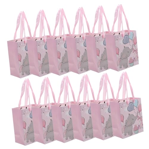 VICASKY 12 Stück Süße Aufbewahrungstaschen Cartoon Snackbeutel für Partys und Farben Zufällig Praktische Papiertüten für Süßigkeiten und Snacks von VICASKY