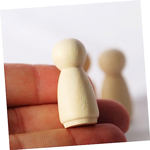 VICASKY 12 Stück Teiliges Mini Holzpuppen DIY Holzfigur Ornament zum Bemalen Lebensechte Miniaturen für Sandtisch und Mikro Landschaftsdekoration als Puppenhaus Zubehör VICASKY 12 Stück Teiliges Mini Holzpuppen DIY Holzfigur Ornament zum Bemalen Lebensechte Miniaturen für Sandtisch und Mikro Landschaftsdekoration als Puppenhaus Zubehör von VICASKY