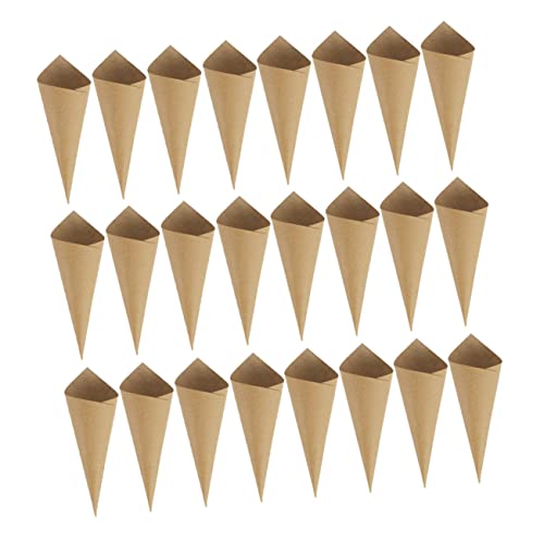 VICASKY 120 Stück aus Kraftpapier komfetti kanonen hochzeitskerze vintage party decoration Bouquet Zapfen Papierkegel klein Gefälligkeiten für Hochzeitsfeiern Blütenkegel Light Brown VICASKY 120 Stück aus Kraftpapier komfetti kanonen hochzeitskerze vintage party decoration Bouquet Zapfen Papierkegel klein Gefälligkeiten für Hochzeitsfeiern Blütenkegel Light Brown von VICASKY