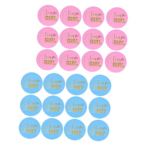 VICASKY 120stücke Gender Reveal Aufkleber Für Babypartys Adhesive Sticker Für Jungen Und Mädchen Für Dekorationen Und Partyaktivitäten VICASKY 120stücke Gender Reveal Aufkleber Für Babypartys Adhesive Sticker Für Jungen Und Mädchen Für Dekorationen Und Partyaktivitäten von VICASKY