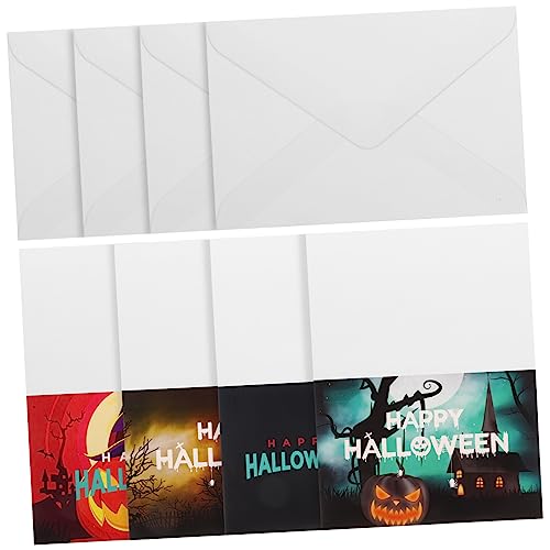 VICASKY 12Sätze Halloween Einladungs und Grußkarten mit Umschlägen Gruselige Partyeinladungen für Halloween und Geburtstagsfeiern Cartoon Design Grußkarten für Unvergessliche VICASKY 12Sätze Halloween Einladungs und Grußkarten mit Umschlägen Gruselige Partyeinladungen für Halloween und Geburtstagsfeiern Cartoon Design Grußkarten für Unvergessliche von VICASKY