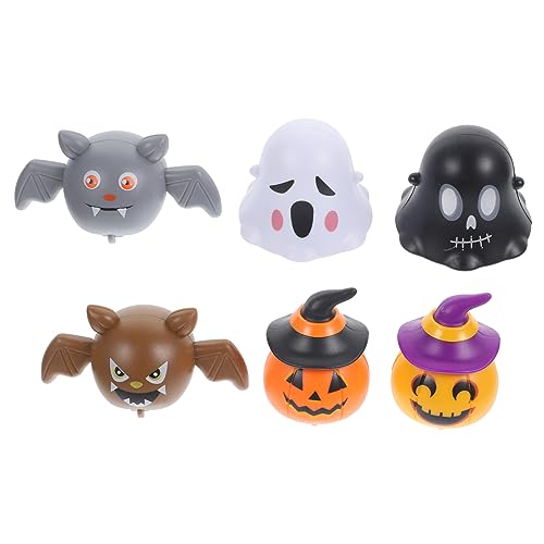 VICASKY 12Stücke Halloween Rückzugsautos für Kompaktes Spielzeugauto Mitgebsel für Halloween Feiern Fördert Interaktion und Kognitive Fähigkeiten von VICASKY