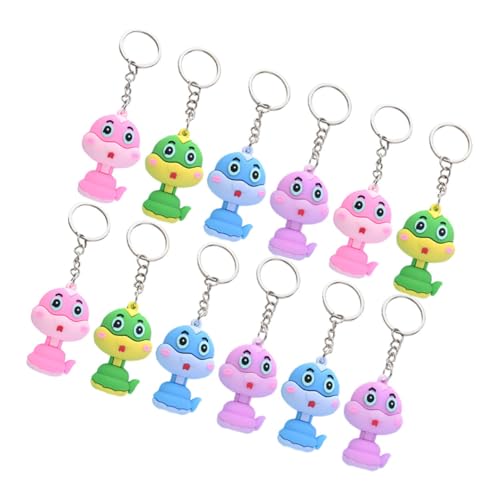 VICASKY 12Stücke Teiliges Cartoon Schlange Schlüsselbund Set Lustige Schlüsselanhänger Für Handtaschen Und Geldbörsen Kreative Tierdeko Für Jahr Der Schlange VICASKY 12Stücke Teiliges Cartoon Schlange Schlüsselbund Set Lustige Schlüsselanhänger Für Handtaschen Und Geldbörsen Kreative Tierdeko Für Jahr Der Schlange von VICASKY