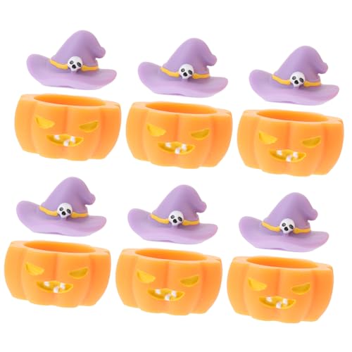 VICASKY 12Stücke Teiliges Halloween Tischdekor Kunstharz Kürbis Hexenhut Deko für Mikro Szenen Foto Requisiten für Halloween Feierlichkeiten VICASKY 12Stücke Teiliges Halloween Tischdekor Kunstharz Kürbis Hexenhut Deko für Mikro Szenen Foto Requisiten für Halloween Feierlichkeiten von VICASKY