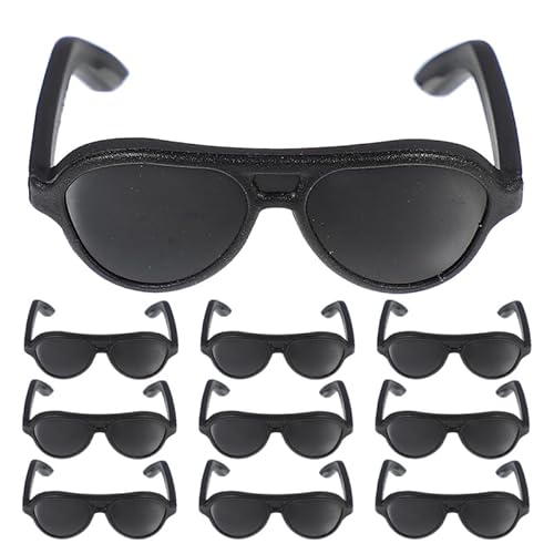 VICASKY 12pcs Sonnenbrille Haustier Brillen Kleine Puppen Puppe mit Zubehör Puppen für Puppen Zubehör Puppe Zubehör Basteln Sonnenbrille Puppe Schwarz Pp VICASKY 12pcs Sonnenbrille Haustier Brillen Kleine Puppen Puppe mit Zubehör Puppen für Puppen Zubehör Puppe Zubehör Basteln Sonnenbrille Puppe Schwarz Pp von VICASKY