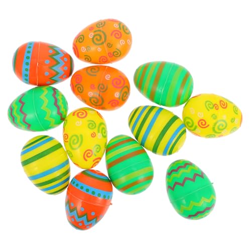 VICASKY 12st Ostereier Eierbecher Für Babys Spielzeugautos Kinderspielzeug Passende Eier Eierkorb Zappelspielzeug Dinosaurier-ei Blase Zauberstab Schaumeier Basteln Plastik Colorful VICASKY 12st Ostereier Eierbecher Für Babys Spielzeugautos Kinderspielzeug Passende Eier Eierkorb Zappelspielzeug Dinosaurier-ei Blase Zauberstab Schaumeier Basteln Plastik Colorful von VICASKY