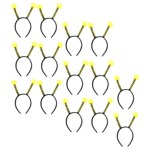 VICASKY 14 Stück Party-Stirnbänder haarschmuck halloween party zubehör partyzubehör Niedlicher Haarschmuck Rave Antennenparty Flügel Partystirnband Cosplay-Haarreifen Plastik von VICASKY