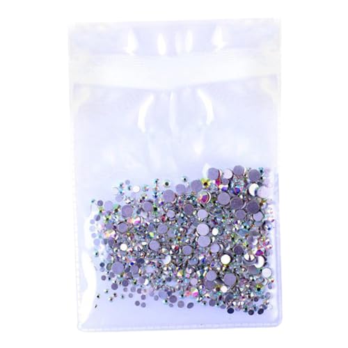 VICASKY 1440 Stück Ab Farben Kristallglas Nagelbohrer mit Flachem Boden Dekorative Strasssteine für Diy Nagelkunst für Profis und Anfänger Bastelperlen für Atemberaubende Nageldesigns VICASKY 1440 Stück Ab Farben Kristallglas Nagelbohrer mit Flachem Boden Dekorative Strasssteine für Diy Nagelkunst für Profis und Anfänger Bastelperlen für Atemberaubende Nageldesigns von VICASKY