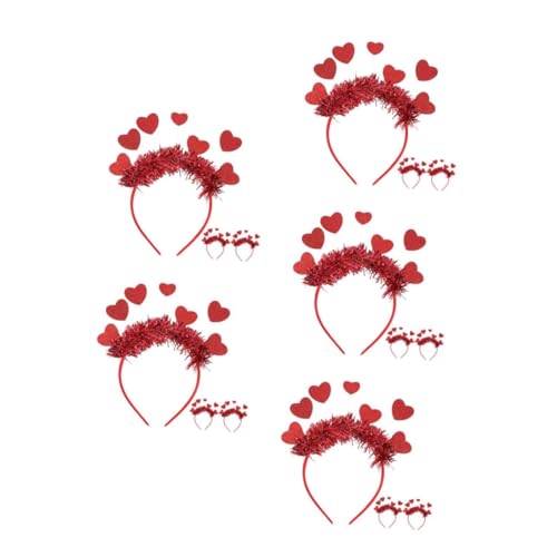 VICASKY 15 Stck. Rotes Herz Pailletten Haarreif Teilig Glitzerndes Valentinstags Accessoire Leichtes Stirnband mit Funkelndem Herz Langlebig und für Party Hochzeit und Festtagsdekoration VICASKY 15 Stck. Rotes Herz Pailletten Haarreif Teilig Glitzerndes Valentinstags Accessoire Leichtes Stirnband mit Funkelndem Herz Langlebig und für Party Hochzeit und Festtagsdekoration von VICASKY