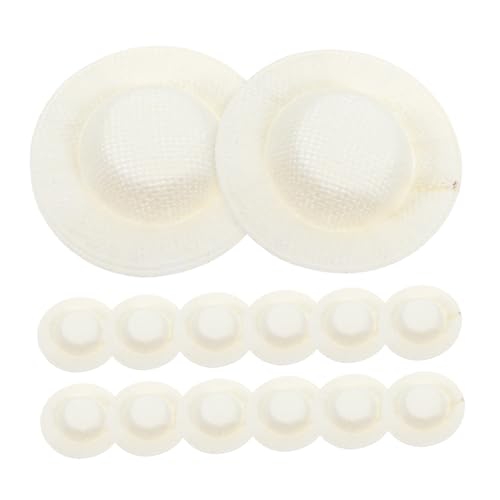 VICASKY 15 Stück Teiliges Mini Häkelmützen für DIY Bastelprojekte Kleine Handgefertigte Puppenhüte für Miniatur Dekorationen Puppenhäuser und Kreative Bastelaccessoires VICASKY 15 Stück Teiliges Mini Häkelmützen für DIY Bastelprojekte Kleine Handgefertigte Puppenhüte für Miniatur Dekorationen Puppenhäuser und Kreative Bastelaccessoires von VICASKY