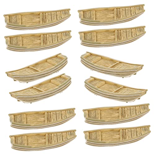 VICASKY 15Stücke Teiliges Harzboot Modell Fischerboot Tischdekoration Lebensechte Kunsthandwerk Ornament für Büro und Zuhause für Sammler VICASKY 15Stücke Teiliges Harzboot Modell Fischerboot Tischdekoration Lebensechte Kunsthandwerk Ornament für Büro und Zuhause für Sammler von VICASKY