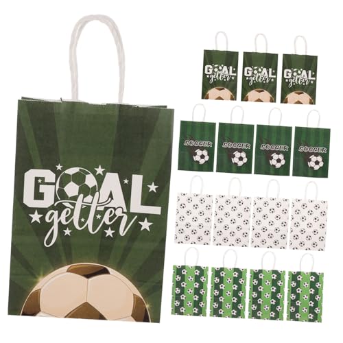 VICASKY Fußball Party Favors Tasche 16 Stücke Fußball Tasche Für Sport Goodie Bags Papier Party Tasche Liefert VICASKY Fußball Party Favors Tasche 16 Stücke Fußball Tasche Für Sport Goodie Bags Papier Party Tasche Liefert von VICASKY