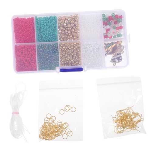 VICASKY 1Satz DIY Ohrringe Perlen Schmuck Zubehör für Handgemachte Ohrringe Glasperlen Bastelmaterialien für Freundschaftsarmbänder und Dekorationen VICASKY 1Satz DIY Ohrringe Perlen Schmuck Zubehör für Handgemachte Ohrringe Glasperlen Bastelmaterialien für Freundschaftsarmbänder und Dekorationen von VICASKY