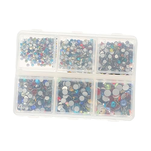 VICASKY 1Satz Glitzernde Nagelkunst Strasssteine Flachrückige Glaskristalle für DIY Nageldesign Maniküre und Projekte Auswahl VICASKY 1Satz Glitzernde Nagelkunst Strasssteine Flachrückige Glaskristalle für DIY Nageldesign Maniküre und Projekte Auswahl von VICASKY