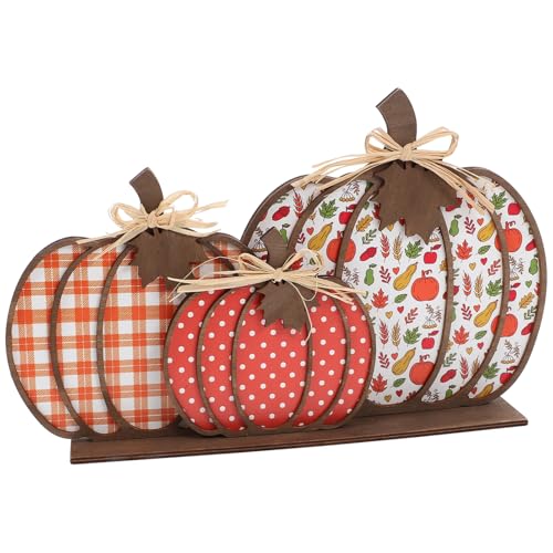 VICASKY 1Satz Künstlicher Holz Kürbis Dekoration Teilig für Herbst und Thanksgiving Dekoration Handgefertigt Rustikales Design für Wohnkultur und Foto Requisiten VICASKY 1Satz Künstlicher Holz Kürbis Dekoration Teilig für Herbst und Thanksgiving Dekoration Handgefertigt Rustikales Design für Wohnkultur und Foto Requisiten von VICASKY