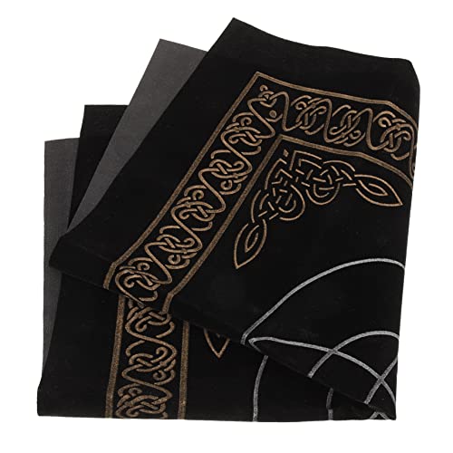 VICASKY 1Satz Tarot Tischdecke mit Aufbewahrungstasche Mondphasen Design Dekorative Altar Tischdecke für Wahrsagerei Exquisites für Tarot Spiele Geschenkidee von VICASKY