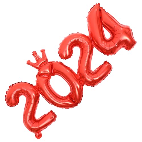 VICASKY 1Satz Zahlenballons Aluminiumfolienballons Für Neujahrsfeiern Partyzubehör Exquisite Handwerkskunst Dekoration Für Silvester Hochzeiten Und Geburtstagsfeiern von VICASKY