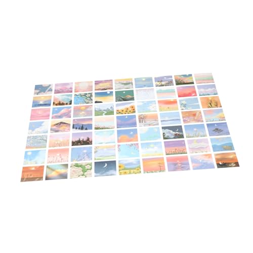 VICASKY 1tasche Landschafts-ölgemälde Aufkleber Für Mädchen Dekorative Sticker Für Scrapbooking Handy Computer Und Mehr Einfache Anwendung Wasserfest Und Langlebig VICASKY 1tasche Landschafts-ölgemälde Aufkleber Für Mädchen Dekorative Sticker Für Scrapbooking Handy Computer Und Mehr Einfache Anwendung Wasserfest Und Langlebig von VICASKY