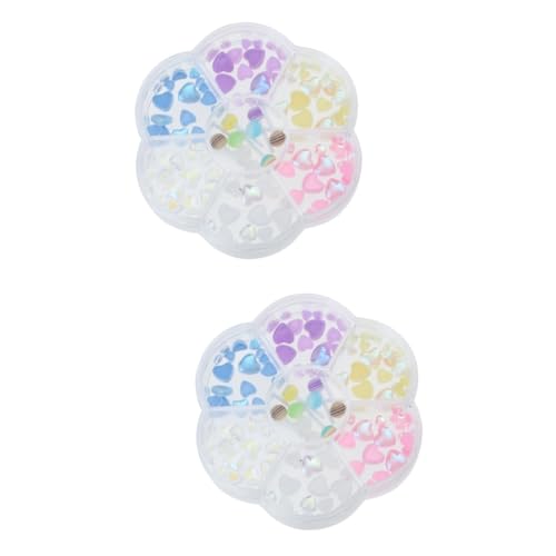 VICASKY 2 Boxen Lutscher Herzförmige Nail Charms DIY Nagelkunst Dekoration aus Harz Vielseitige Farben für Fingernägel und Kunstnägel Einfach Anzuwenden Zubehör für Maniküre VICASKY 2 Boxen Lutscher Herzförmige Nail Charms DIY Nagelkunst Dekoration aus Harz Vielseitige Farben für Fingernägel und Kunstnägel Einfach Anzuwenden Zubehör für Maniküre von VICASKY