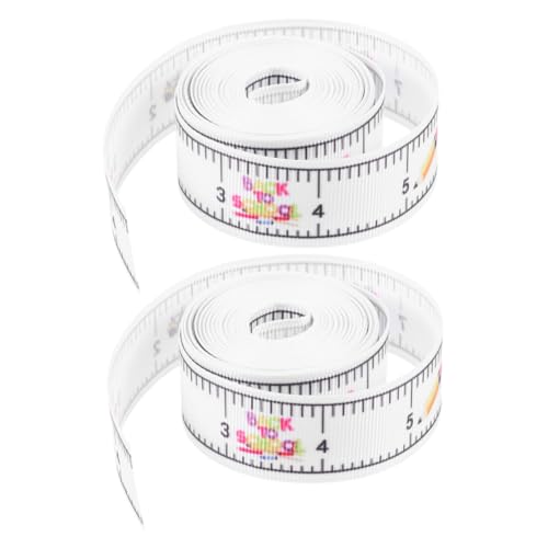 VICASKY 2 Rollen Schulband Stoffband mit Schulbus Breit Kreative DIY Geschenkband für Lehreranerkennung Schuldekoration Basteln und Verpacken von VICASKY