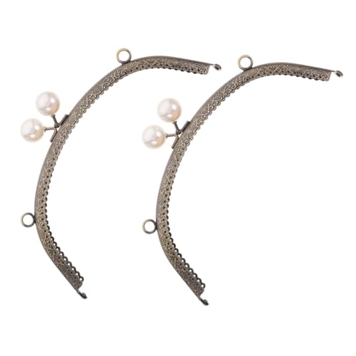 VICASKY 2 STÜCK Purse Frame Ergonomischer Handtaschenverschluss aus Robustem mit Filigranem Blumenmuster Komfortabler Griff Langlebiger Taschengriff für DIY Geldbörsen und Taschenzubehör VICASKY 2 STÜCK Purse Frame Ergonomischer Handtaschenverschluss aus Robustem mit Filigranem Blumenmuster Komfortabler Griff Langlebiger Taschengriff für DIY Geldbörsen und Taschenzubehör von VICASKY