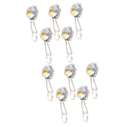 VICASKY 2 Sätze Anhänger Nagelzubehör Nagelschmuck Für Nagelkunst Strasssteine Reize Uv Polieren Nagel Charms 3d-nageldiamanten Nagelbolzen Glas Kristall 5 Stück * 2 VICASKY 2 Sätze Anhänger Nagelzubehör Nagelschmuck Für Nagelkunst Strasssteine Reize Uv Polieren Nagel Charms 3d-nageldiamanten Nagelbolzen Glas Kristall 5 Stück * 2 von VICASKY