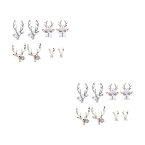 VICASKY 2 Sätze Geweih Nail Art Schmuck Nagel Charms Silber 3D Tier Nagel Charms Nägel Charms 3D Horn Nail Art Nagel Charm Dekoration Nagel Edelsteine Süße Nagel 16 Stücke * 2 VICASKY 2 Sätze Geweih Nail Art Schmuck Nagel Charms Silber 3D Tier Nagel Charms Nägel Charms 3D Horn Nail Art Nagel Charm Dekoration Nagel Edelsteine Süße Nagel 16 Stücke * 2 von VICASKY