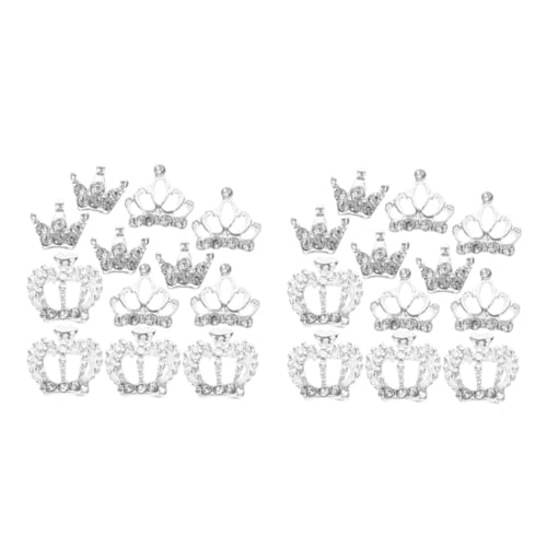 VICASKY 2 Sätze Krone Nagelstuds Dekorationen Für Diy Nagelkunst Partys Hochzeiten Und Besondere Anlässe 12 Stück * 2 VICASKY 2 Sätze Krone Nagelstuds Dekorationen Für Diy Nagelkunst Partys Hochzeiten Und Besondere Anlässe 12 Stück * 2 von VICASKY