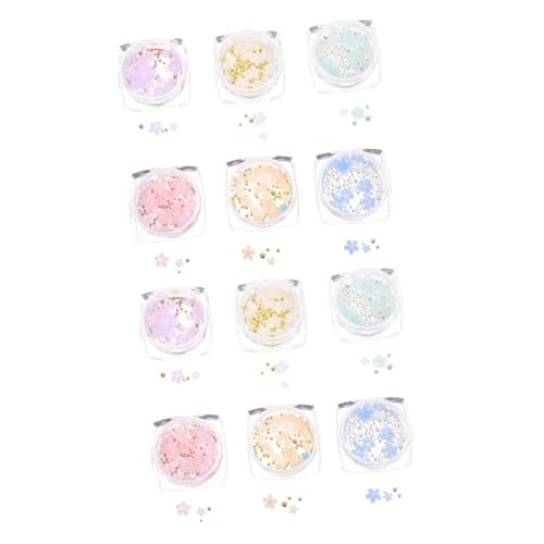 VICASKY 2 Sätze Nagelcharms Für Nageldesigns Farbenfrohe Nail Art Dekorationen Für Styles Für Nagelkunstliebhaber 6boxen*2 VICASKY 2 Sätze Nagelcharms Für Nageldesigns Farbenfrohe Nail Art Dekorationen Für Styles Für Nagelkunstliebhaber 6boxen*2 von VICASKY
