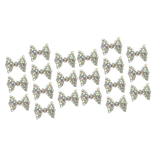 VICASKY 2 Sätze Nagelkunst Deko Legierte Schleifen Nagelaccessoires Für Diy Maniküre Langlebige Und Praktische Nageldekorationen Für Zuhause Und Schönheitssalons 10 Stück * 2 VICASKY 2 Sätze Nagelkunst Deko Legierte Schleifen Nagelaccessoires Für Diy Maniküre Langlebige Und Praktische Nageldekorationen Für Zuhause Und Schönheitssalons 10 Stück * 2 von VICASKY