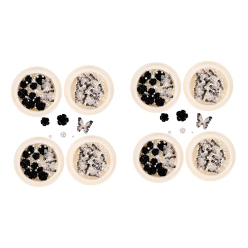 VICASKY 2 Sätze Schwarze Kamelien Nail Charms Mit Strasssteinen Boxen Diy Nagelornamente Für Nail Art Dekorationen Praktische Perlen Und Glitzer Für Einzigartige Maniküre Effekte 4boxen*2 VICASKY 2 Sätze Schwarze Kamelien Nail Charms Mit Strasssteinen Boxen Diy Nagelornamente Für Nail Art Dekorationen Praktische Perlen Und Glitzer Für Einzigartige Maniküre Effekte 4boxen*2 von VICASKY
