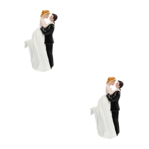 VICASKY 2 Stck. Hochzeitstortenaufsatz Brautpaar Resin Personalisierte Tortendeko Lebensechte Figuren Starke Dekoration für Hochzeitsfeier Festlicher Cake Topper für Unvergessliche Fotos VICASKY 2 Stck. Hochzeitstortenaufsatz Brautpaar Resin Personalisierte Tortendeko Lebensechte Figuren Starke Dekoration für Hochzeitsfeier Festlicher Cake Topper für Unvergessliche Fotos von VICASKY