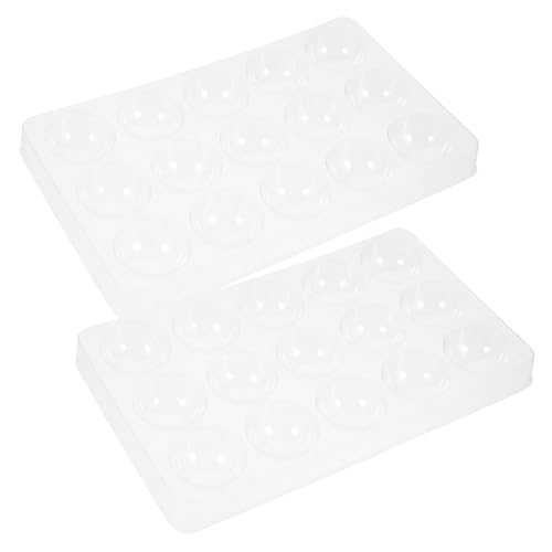 VICASKY 2 Stück Fondant Sugar Flower Trocknungs und Formhalter aus Transparentem Wiederverwendbarem Kunststoff Glatte Oberfläche Sicher für Hobbybäcker zum Zuckerblumen Trocknen und VICASKY 2 Stück Fondant Sugar Flower Trocknungs und Formhalter aus Transparentem Wiederverwendbarem Kunststoff Glatte Oberfläche Sicher für Hobbybäcker zum Zuckerblumen Trocknen und von VICASKY