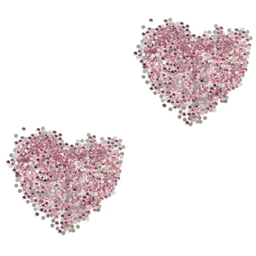 VICASKY 2 Stück Glitzernde Nagelkunst Rhinestones Zartem Flache Rückseite für Diy Designs für Natürliche und Künstliche Nägel Vielseitig Einsetzbar für Kleidung und Accessoires VICASKY 2 Stück Glitzernde Nagelkunst Rhinestones Zartem Flache Rückseite für Diy Designs für Natürliche und Künstliche Nägel Vielseitig Einsetzbar für Kleidung und Accessoires von VICASKY