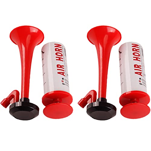 VICASKY 2 Stück Handheld Air Horn Lautstarker Signalgeber für Fußballspiele Partys und Sportevents Leicht und Einfach zu Bunte Designs für und Feiern VICASKY 2 Stück Handheld Air Horn Lautstarker Signalgeber für Fußballspiele Partys und Sportevents Leicht und Einfach zu Bunte Designs für und Feiern von VICASKY