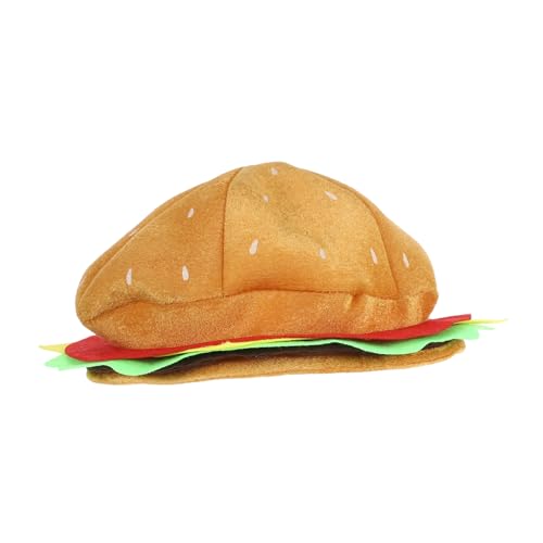 VICASKY 2 Stück Lustiger Gelber Burger Partyhut Beret aus Leichter Foto Requisit für Karneval Geburtstag Kostüm und Kreative Partys Bequem und Einfach zu Tragen VICASKY 2 Stück Lustiger Gelber Burger Partyhut Beret aus Leichter Foto Requisit für Karneval Geburtstag Kostüm und Kreative Partys Bequem und Einfach zu Tragen von VICASKY