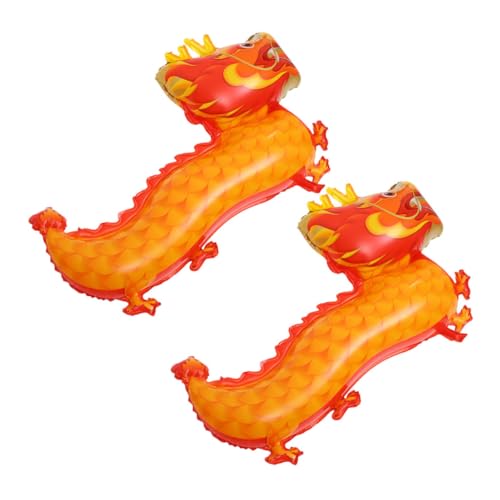 VICASKY 2 Stück Teiliges Chinesisches Neujahrs Drachen Luftballon Farbenfrohe Partydekoration für Frühjahrsfest und Geburtstag Langlebige Indoor Outdoor Ballons Lebendige Frühlingsfest VICASKY 2 Stück Teiliges Chinesisches Neujahrs Drachen Luftballon Farbenfrohe Partydekoration für Frühjahrsfest und Geburtstag Langlebige Indoor Outdoor Ballons Lebendige Frühlingsfest von VICASKY