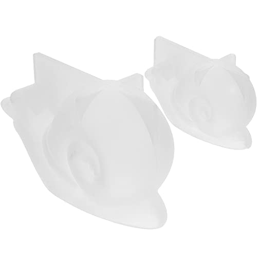 VICASKY 2 Stücke Schnecke Silikonharz Formen Schneckenförmige Epoxidformen Silikon Tier Gussformen Für Epoxidharz DIY Schlüsselanhänger Anhänger Wand Schreibtisch Schränke von VICASKY