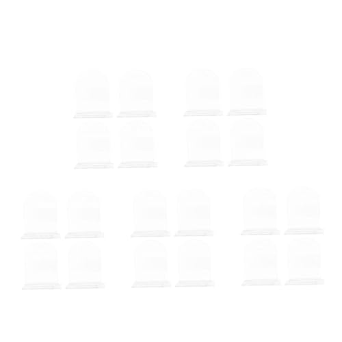 VICASKY 20 Stck. Teiliges Transparentes Gebogenes Tischnummern mit Ständern Vielseitig Einsetzbar für Hochzeitsempfänge Partydekorationen und DIY Eventbeschriftung Modernes Design für VICASKY 20 Stck. Teiliges Transparentes Gebogenes Tischnummern mit Ständern Vielseitig Einsetzbar für Hochzeitsempfänge Partydekorationen und DIY Eventbeschriftung Modernes Design für von VICASKY
