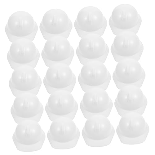 VICASKY 20 Stk Spielzeughelm Schutzhelme Miniatur Spielzeugwerkzeuge Puppenhüte Mini- Puppenbaumütze Mini-puppenhelme Mini-zylinder Mini-puppen-hut -schutzhelm Weiß Abs VICASKY 20 Stk Spielzeughelm Schutzhelme Miniatur Spielzeugwerkzeuge Puppenhüte Mini- Puppenbaumütze Mini-puppenhelme Mini-zylinder Mini-puppen-hut -schutzhelm Weiß Abs von VICASKY