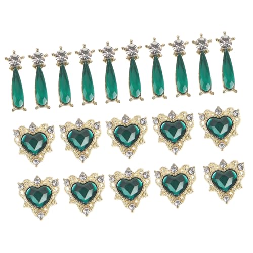 VICASKY 20 Stück Charms Maniküre Dekoration für Kunstnägel Langlebige Schmuckzubehör für Diy Maniküren und Nail Art Enthusiasten VICASKY 20 Stück Charms Maniküre Dekoration für Kunstnägel Langlebige Schmuckzubehör für Diy Maniküren und Nail Art Enthusiasten von VICASKY
