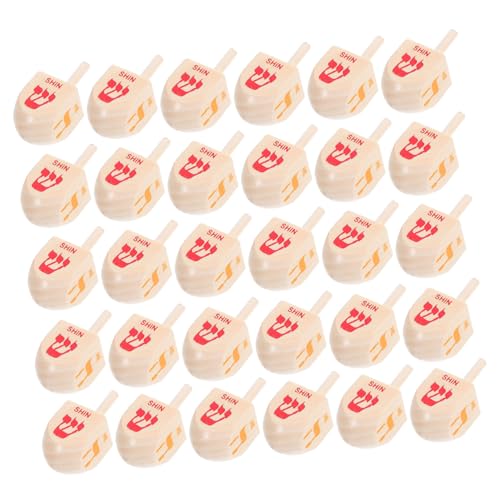 VICASKY 20 Stück Hanukkah Holz Dreidel Handgefertigte Langlebige Drehkreisel aus Natürlichem Holz mit Einzigartiger Maserung Traditionelles Kulturerbe Pädagogisches für Erwachsene VICASKY 20 Stück Hanukkah Holz Dreidel Handgefertigte Langlebige Drehkreisel aus Natürlichem Holz mit Einzigartiger Maserung Traditionelles Kulturerbe Pädagogisches für Erwachsene von VICASKY