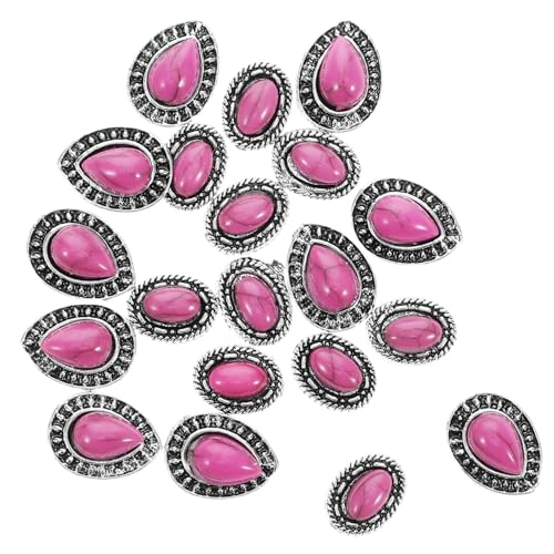VICASKY 20 Stück Nail Beauty Strasssteine Vintage Retro Charms Für Nagelkunst Nagel Charms Nageldekorationen Nagelkunst Zubehör Nagelkunst Zubehör Zubehör Für Frauen Rosa von VICASKY