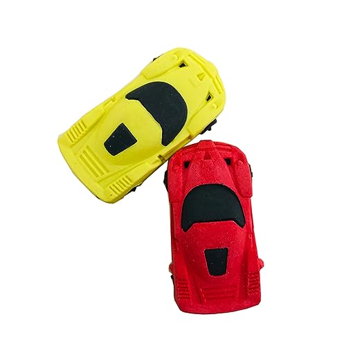 VICASKY 20 Stück Teiliges Auto Förmiger Radiergummi für Kreatives Briefpapier und Partybedarf für und Sammlungen Farbe Zufällig Zufällige Farbe Zufällige Farbe von VICASKY