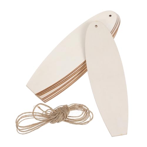 VICASKY 20 Stück Teiliges Handgefertigte Unbehandelte Holz Surfbrett Dekoration Vielseitige DIY Strandornamente Hängende Küsten Deko Kreative Surfbrett Schilder VICASKY 20 Stück Teiliges Handgefertigte Unbehandelte Holz Surfbrett Dekoration Vielseitige DIY Strandornamente Hängende Küsten Deko Kreative Surfbrett Schilder von VICASKY