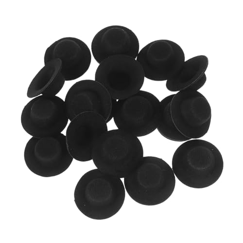 VICASKY 20 Stück Teiliges Mini Puppenhüte aus Gebürstetem Stoff Handgefertigte Miniatur mit Robuster Form für DIY Bastelprojekte Puppenoutfits Partydekoration und Sammler VICASKY 20 Stück Teiliges Mini Puppenhüte aus Gebürstetem Stoff Handgefertigte Miniatur mit Robuster Form für DIY Bastelprojekte Puppenoutfits Partydekoration und Sammler von VICASKY