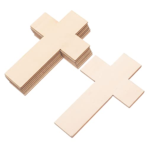 VICASKY 20 Stück Unlackierte Holz Kreuz Ausschnitte für DIY Projekte Ostern Halloween Deko Glatte Holzscheiben für Bastelarbeiten Kreative Wohnaccessoires VICASKY 20 Stück Unlackierte Holz Kreuz Ausschnitte für DIY Projekte Ostern Halloween Deko Glatte Holzscheiben für Bastelarbeiten Kreative Wohnaccessoires von VICASKY