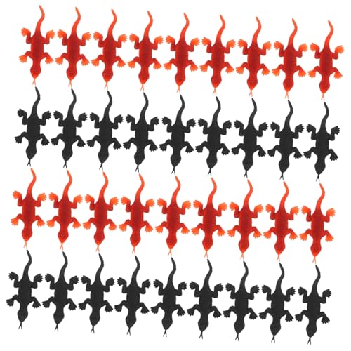 VICASKY 200 Stück Echsen Figuren aus Robustem PVC Realistische Reptilien Spielzeuge für Halloween Deko Party Mitgebsel Lernspielzeug zur Tiererkennung und Frühförderung VICASKY 200 Stück Echsen Figuren aus Robustem PVC Realistische Reptilien Spielzeuge für Halloween Deko Party Mitgebsel Lernspielzeug zur Tiererkennung und Frühförderung von VICASKY