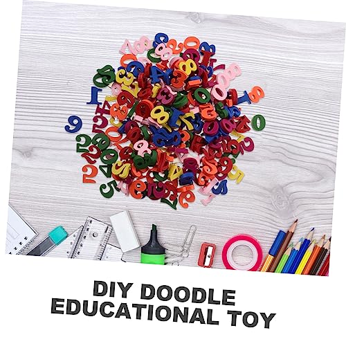VICASKY 200 Stück Teiliges Holz Zahlen Deko Hohe Bunte Holzzahlen DIY Holznummern für Basteln Party Tischdeko und Wohnkultur VICASKY 200 Stück Teiliges Holz Zahlen Deko Hohe Bunte Holzzahlen DIY Holznummern für Basteln Party Tischdeko und Wohnkultur von VICASKY